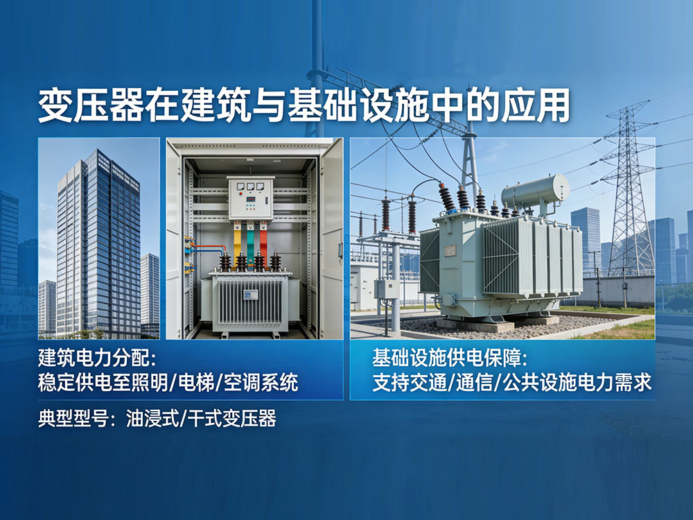 高邮变压器应用于建筑与基础设施